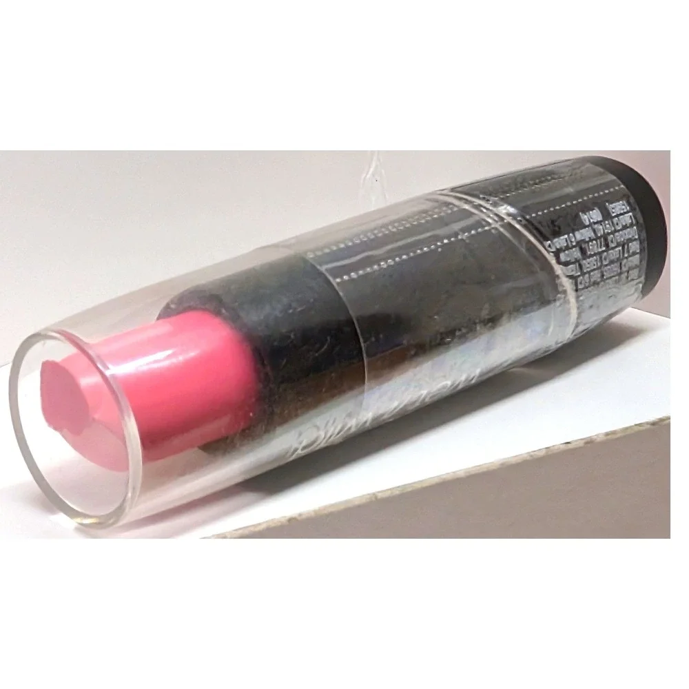 DAMAGED‎ TIP New Wet N Wild Silk Finish Lipstick 517C 15 Minutes Pink Makeup